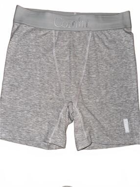 Comfrt Gray ribbed Stretch Boxer Briefs Sz M logo soft